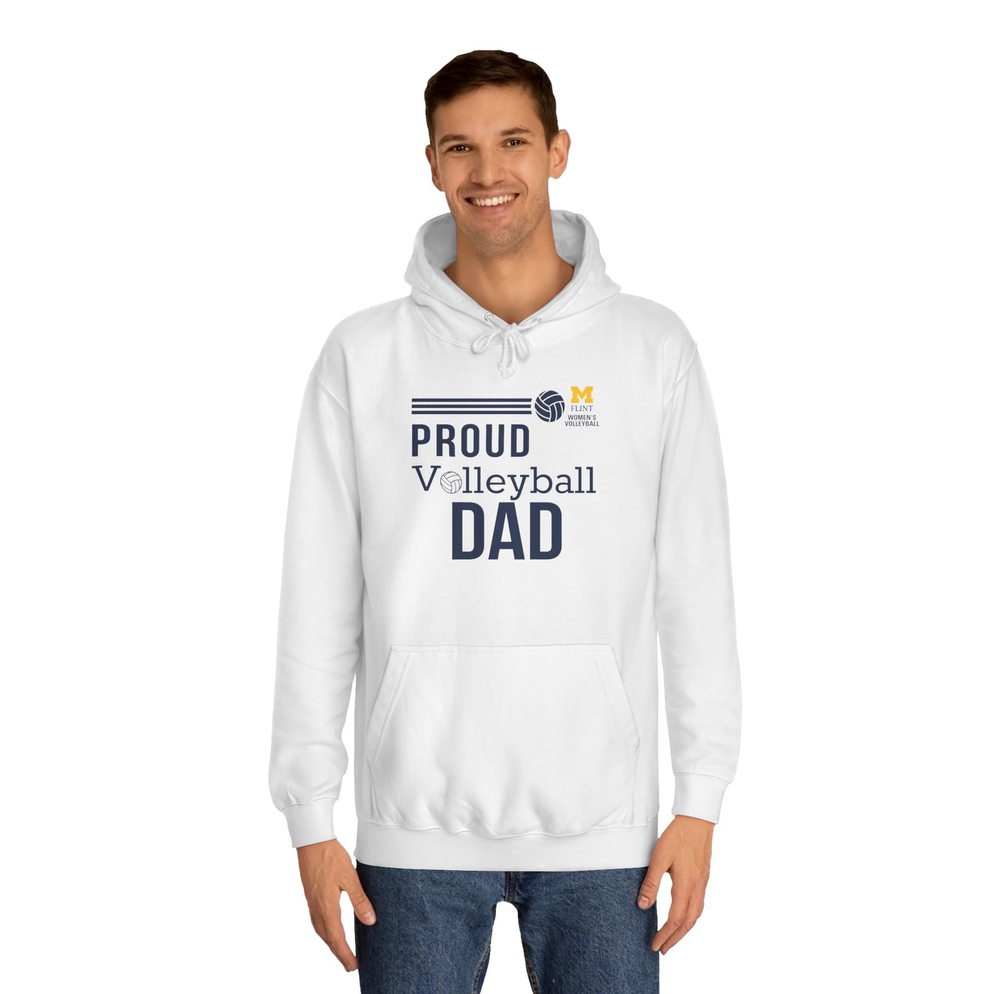 Proud Volleyball Dad Hoodie