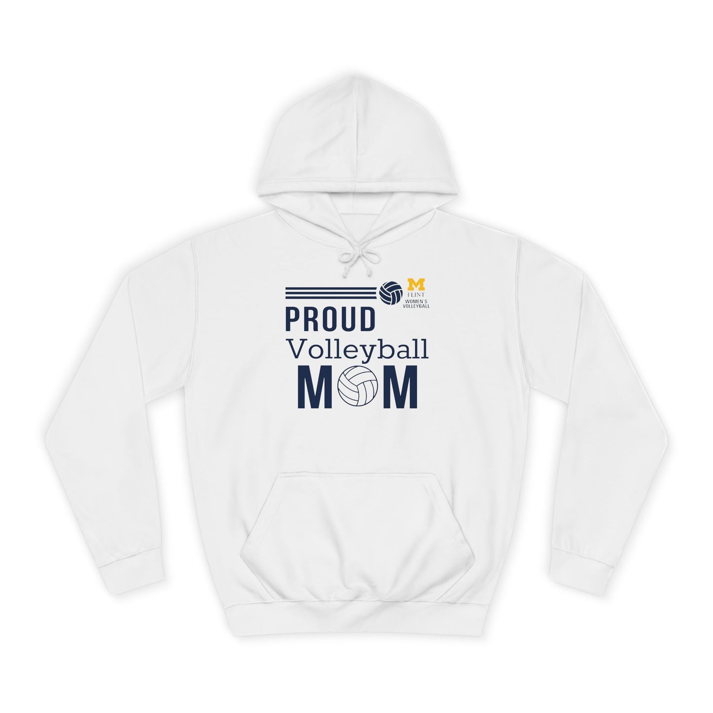 Proud Volleyball Mom Hoodie