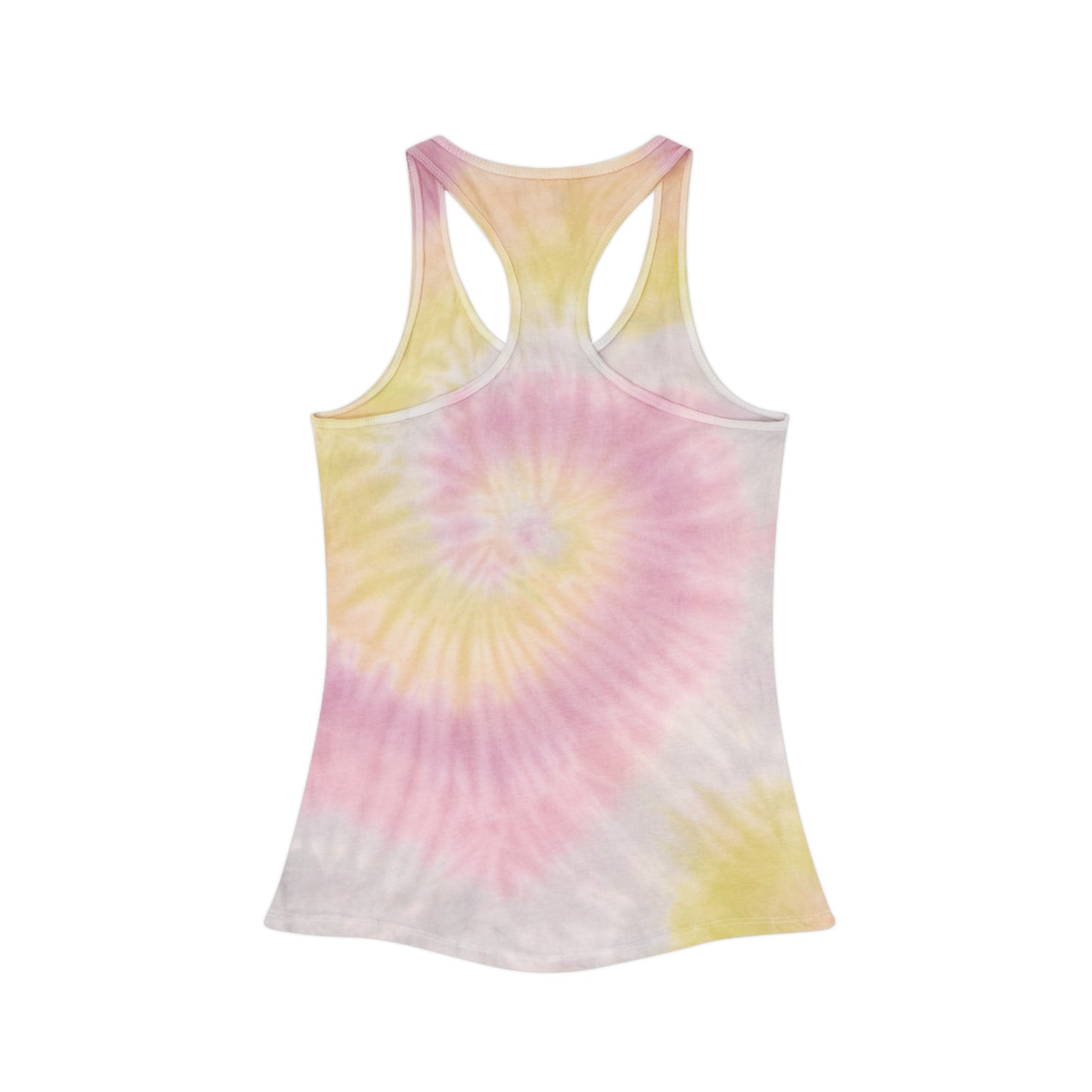 Block Party Tie Dye Racerback Tank Top