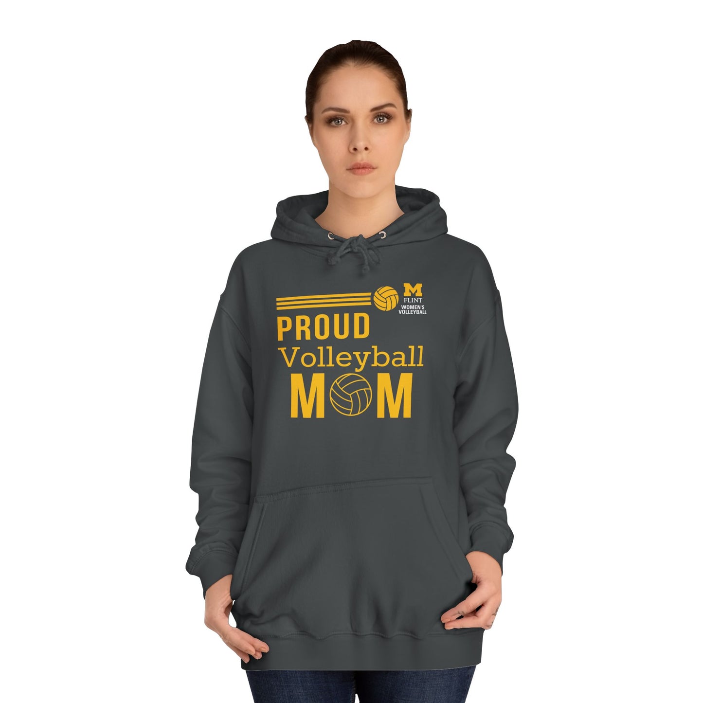 Proud Volleyball Mom Hoodie