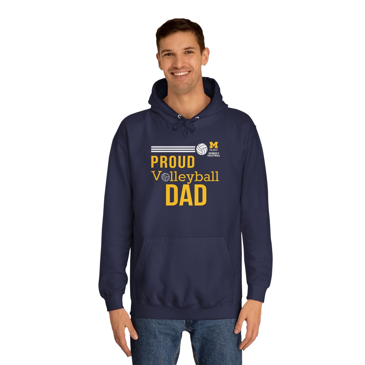 Proud Volleyball Dad Hoodie