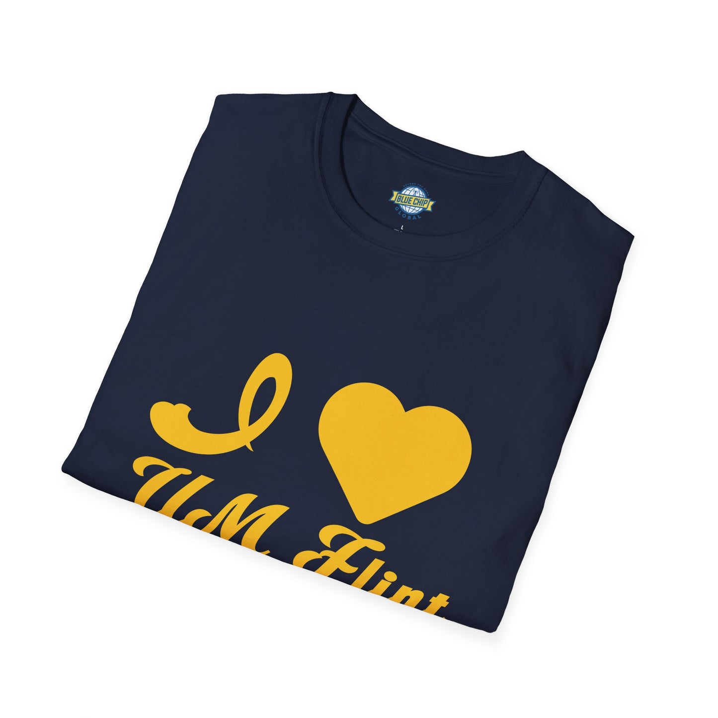 I Love Flint Volleyball - Softstyle Unisex Tee