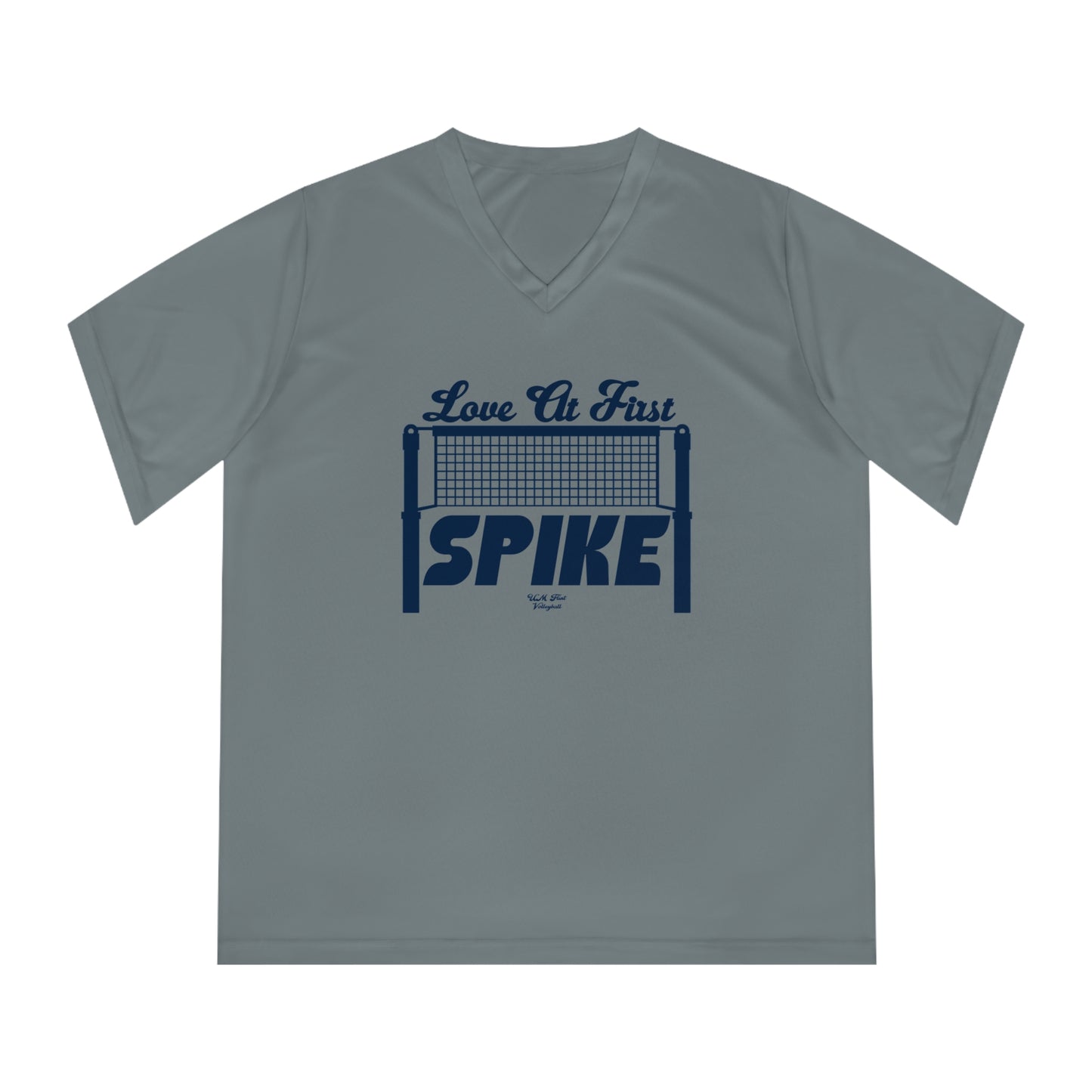 Love at First Spike Women's Performance V-Neck T-Shirt