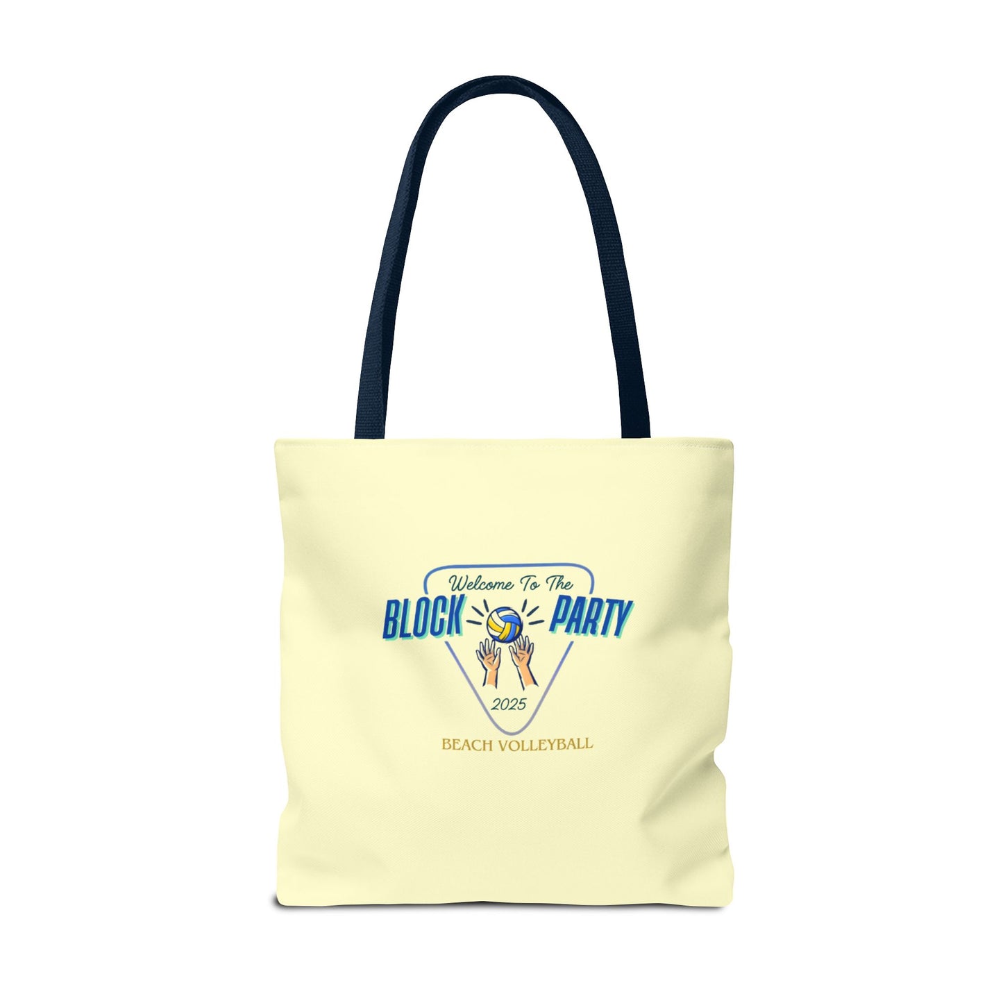 Beach Volleyball Tote Bag - Block Party 2025