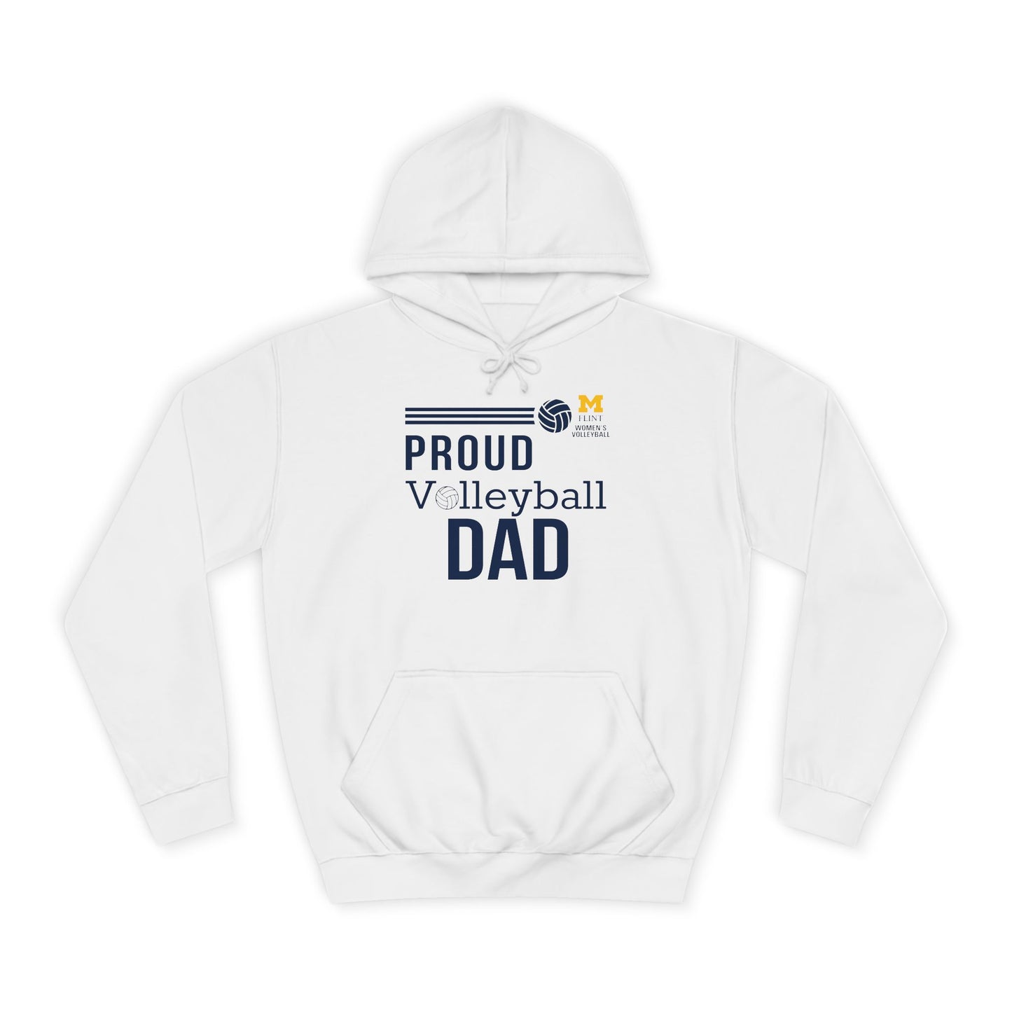 Proud Volleyball Dad Hoodie