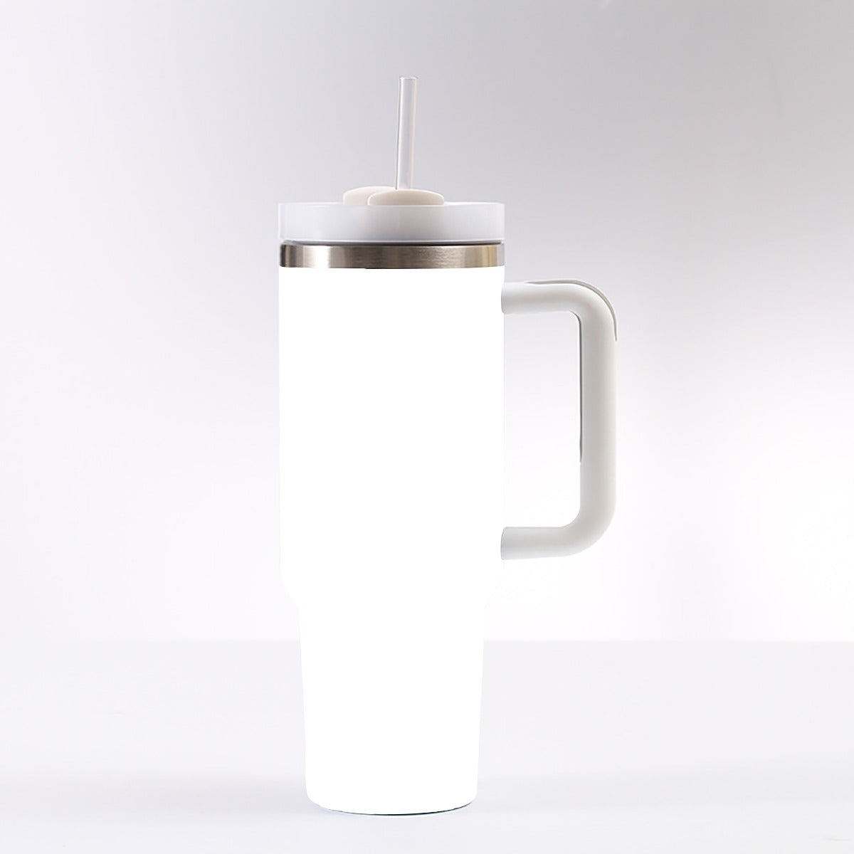 Beach Volleyball Tumbler - White - 40 oz