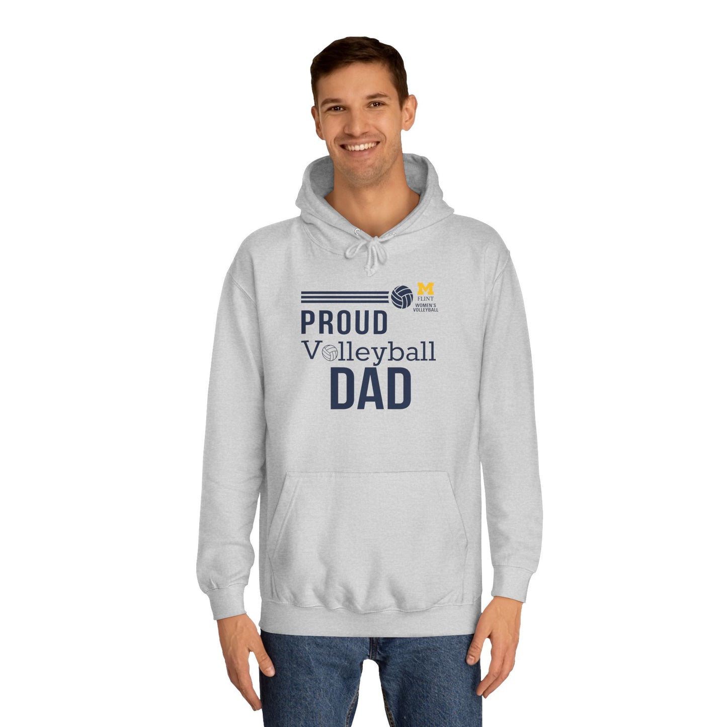 Proud Volleyball Dad Hoodie