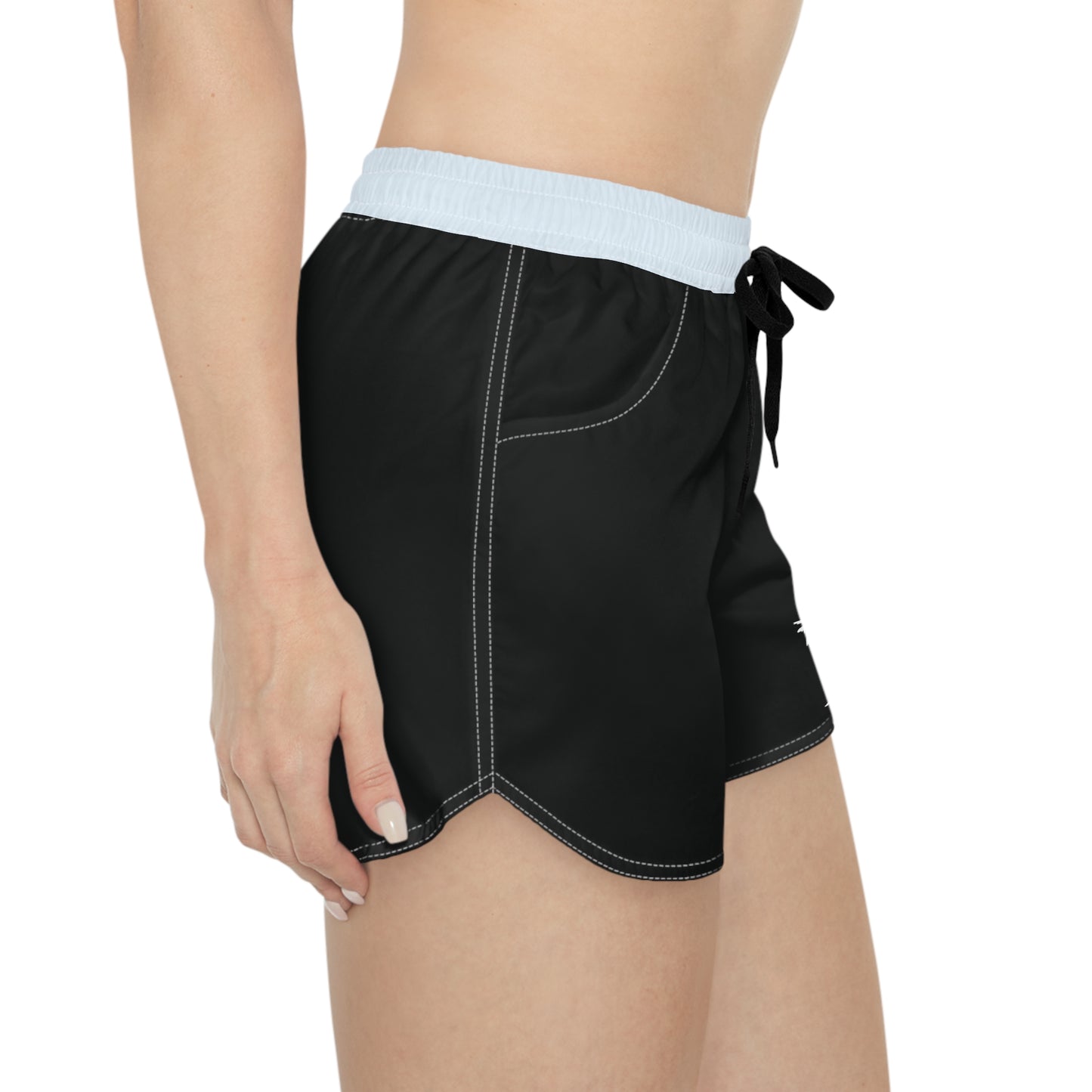 Women's Beach Volleyball Shorts - Black