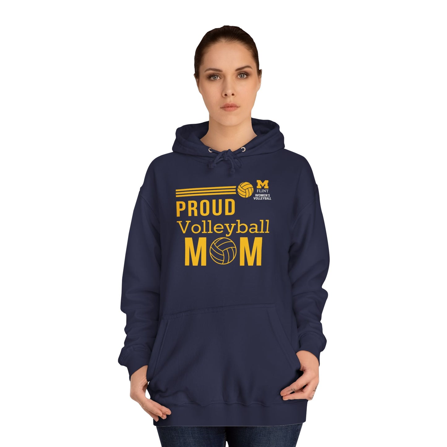 Proud Volleyball Mom Hoodie