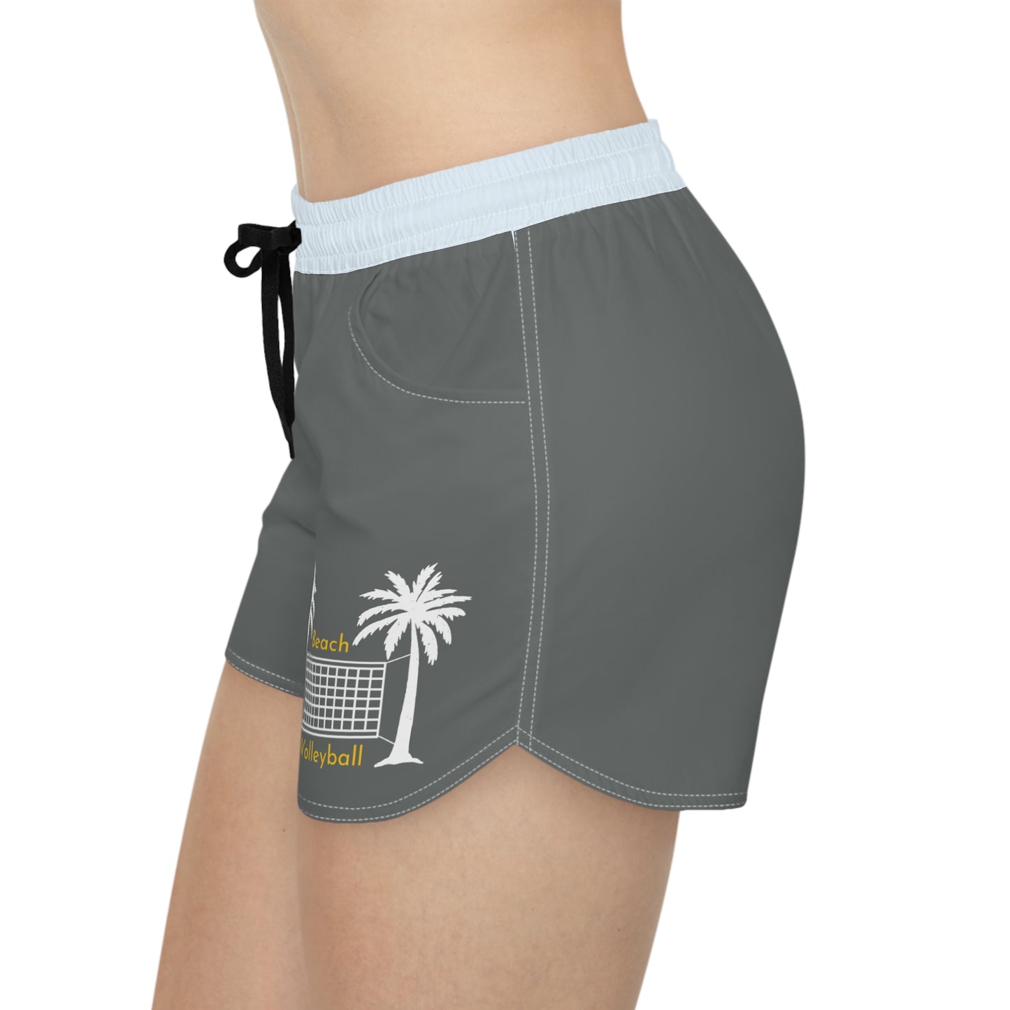 Women's Beach Volleyball Shorts - Gray