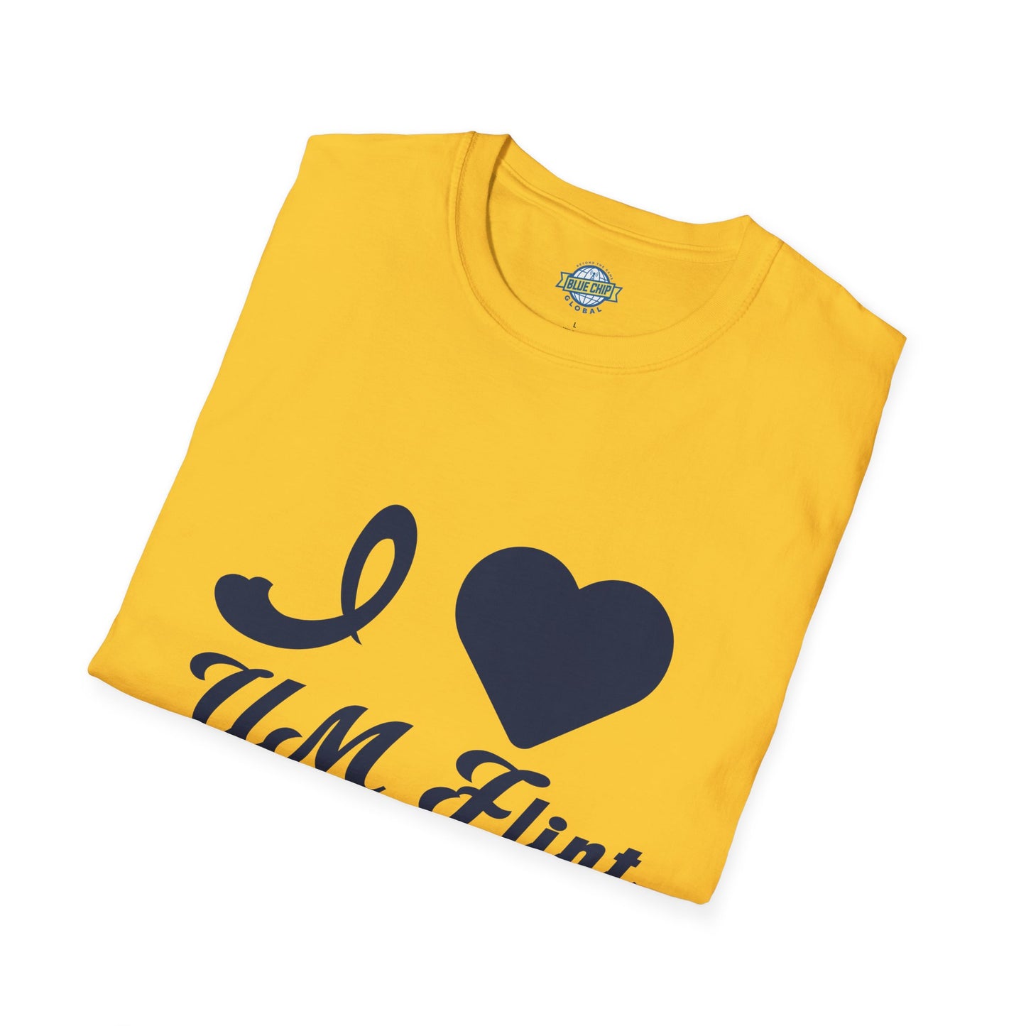 I Love Flint Volleyball - Softstyle Unisex Tee