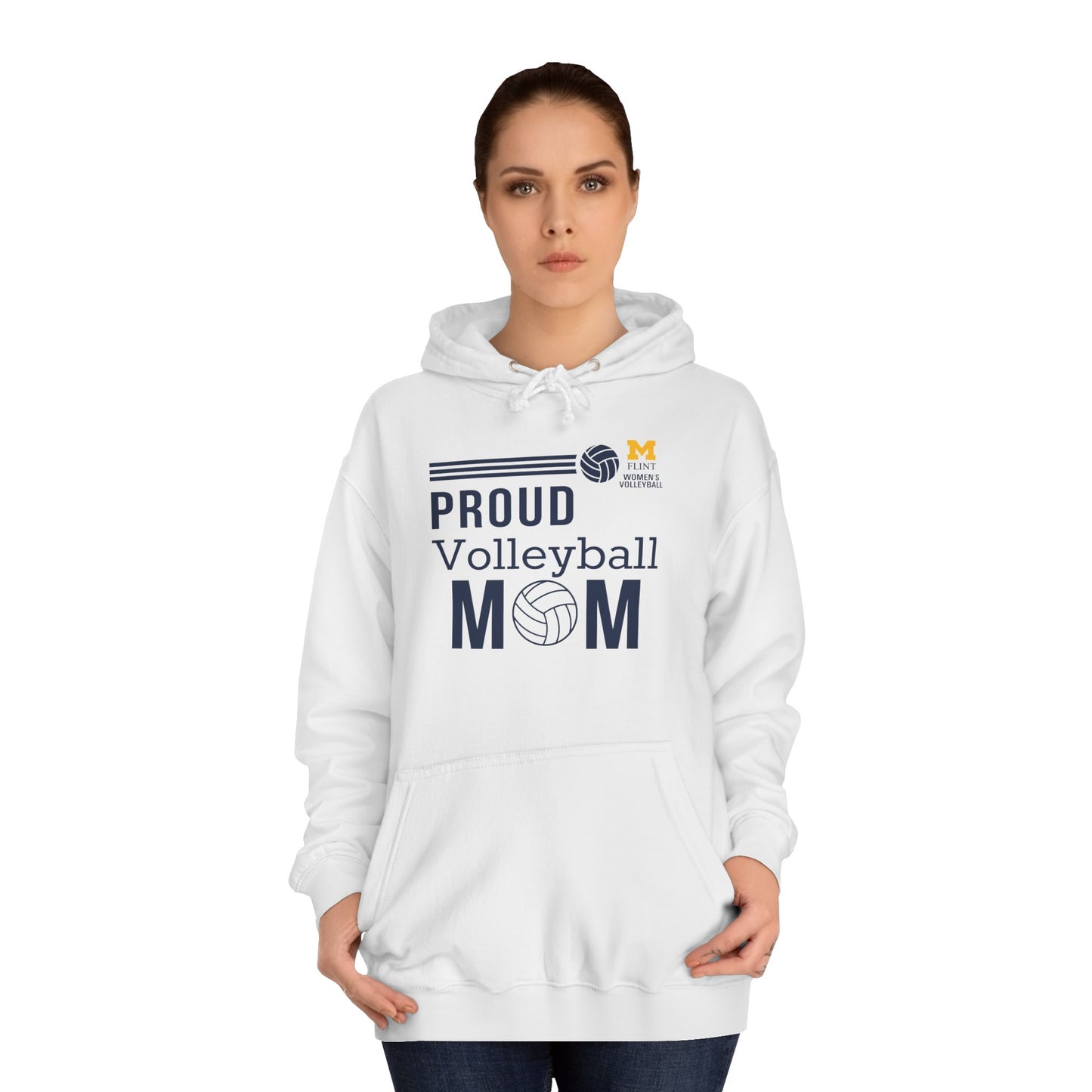 Proud Volleyball Mom Hoodie