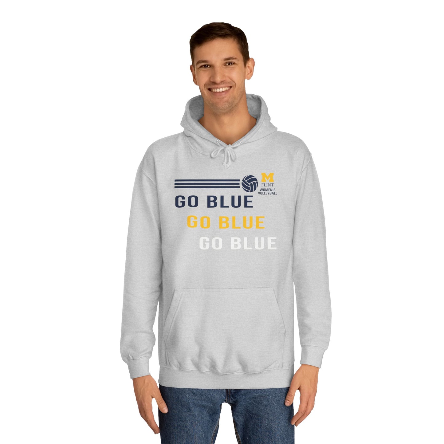 Go Blue x 3 Unisex Hoodie