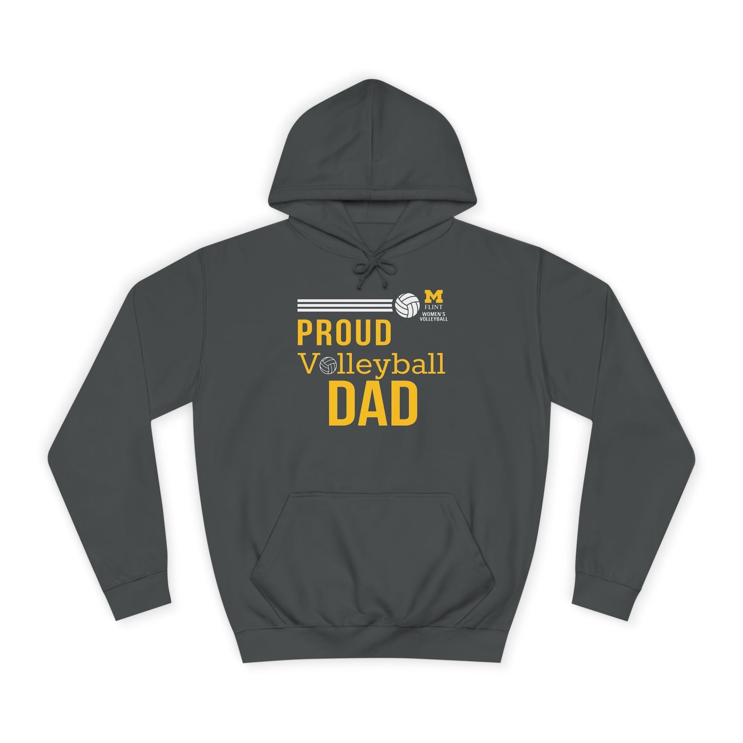 Proud Volleyball Dad Hoodie