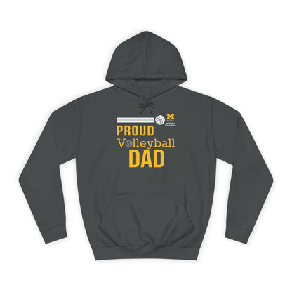 Proud Volleyball Dad Hoodie