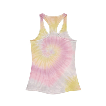 Block Party Tie Dye Racerback Tank Top