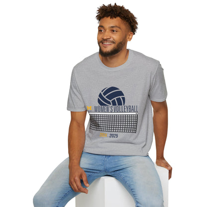 Volleyball Net Go Blue Softstyle Tee