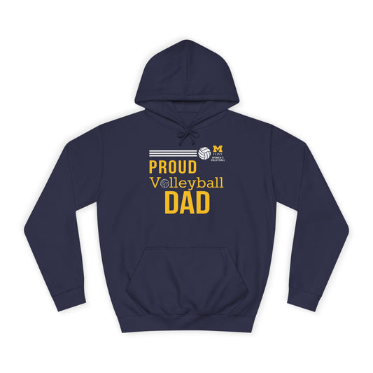 Proud Volleyball Dad Hoodie