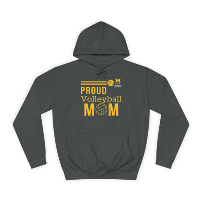Proud Volleyball Mom Hoodie