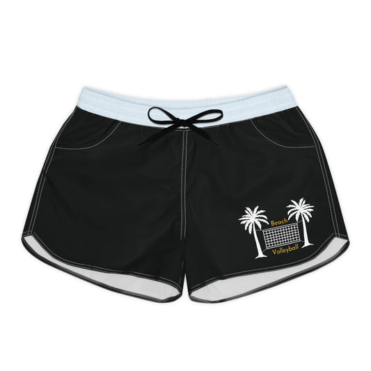 Women's Beach Volleyball Shorts - Black
