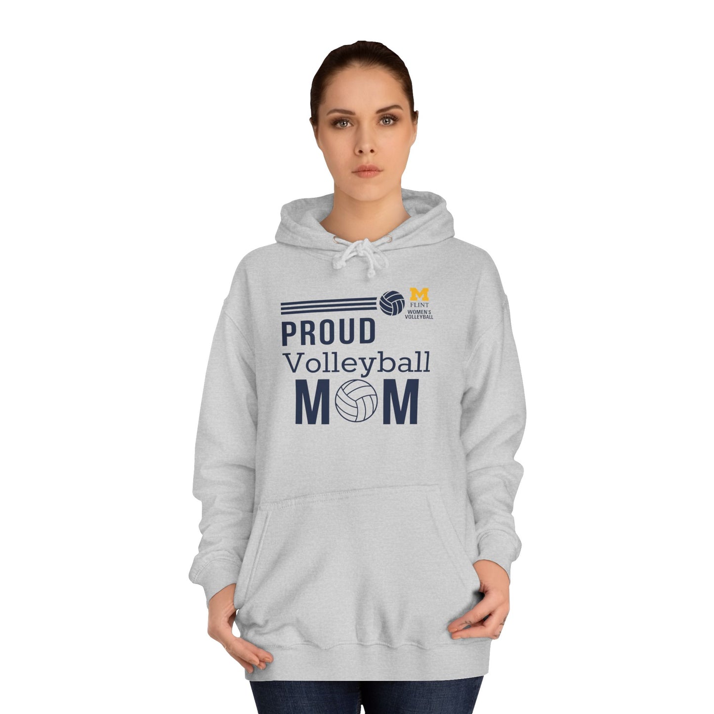 Proud Volleyball Mom Hoodie